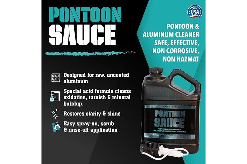 Bling Sauce Pontoon Sauce - Aluminum Cleaner & Water Spot Remover (PS0128) - view 2