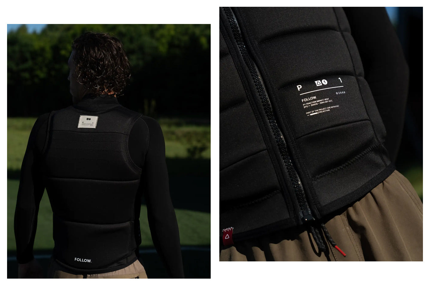 Follow Impact Vest 2026 Men's P1 Traction (Black)