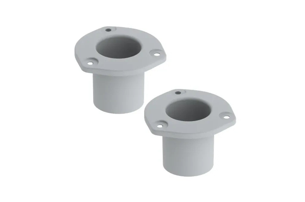 Mission Outdoor Pipe Sleeves - Flush in Gray - Flush for 3" Pipe (302526)