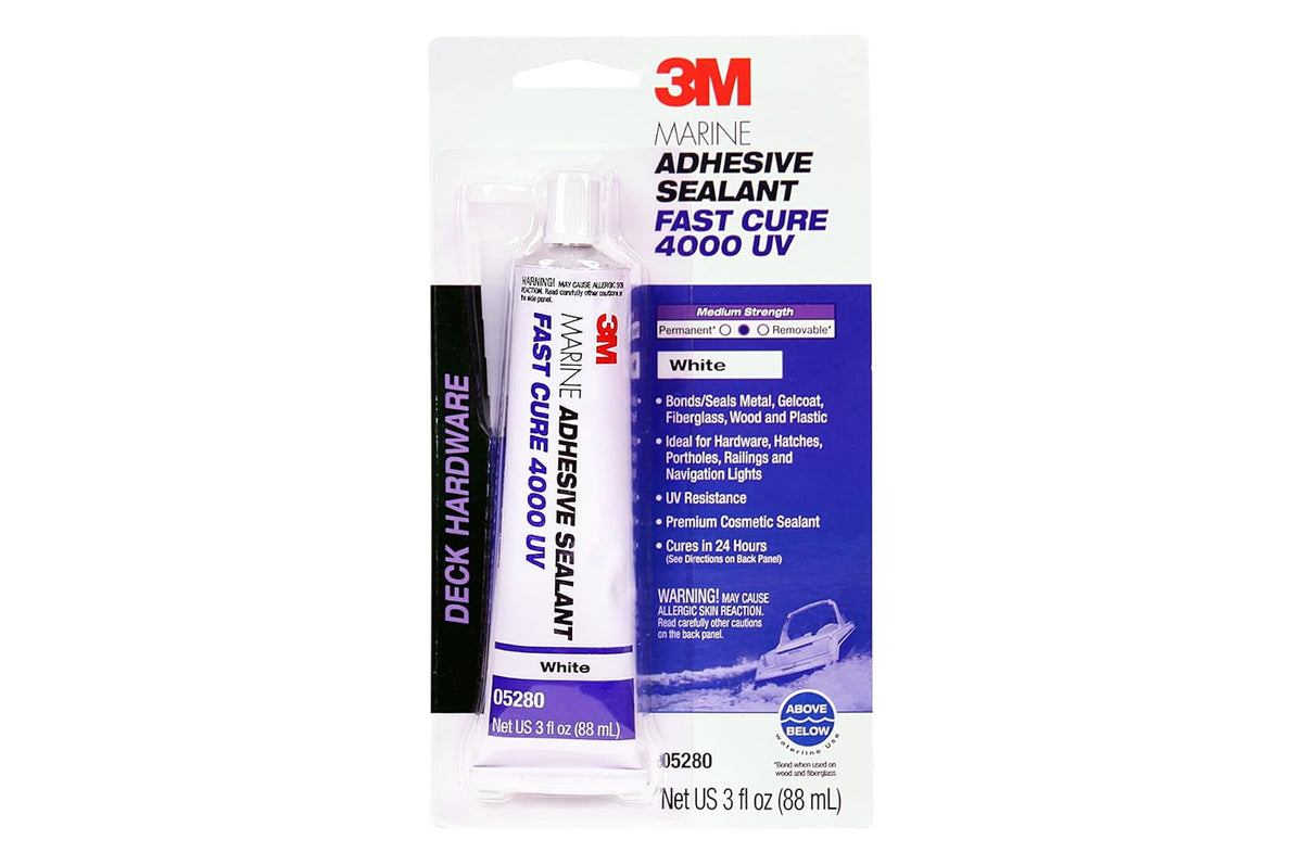 3M Marine Adhesive Sealant 4000 UV 3oz Tube (05280)