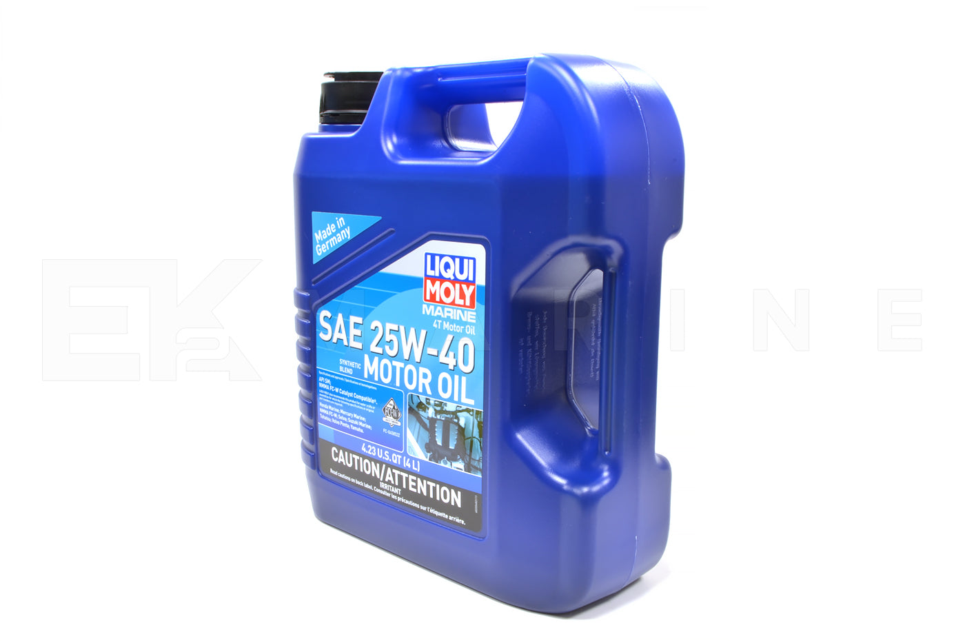 LIQUI MOLY Marine 4T Motor Oil SAE 25W-40 (4 Liters) (20548)