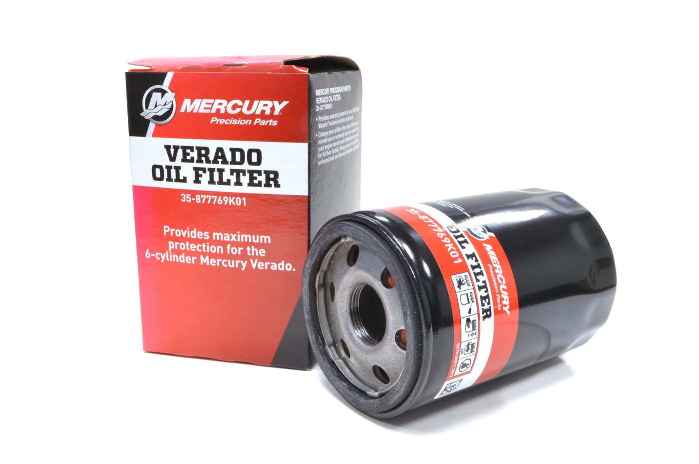 Mercury Engine Oil Filter for L6 Verado Outboards (35-877769K01)