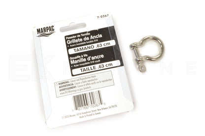 Marpac Screw Pin Anchor Shackle 1/4 inch (7-0267)