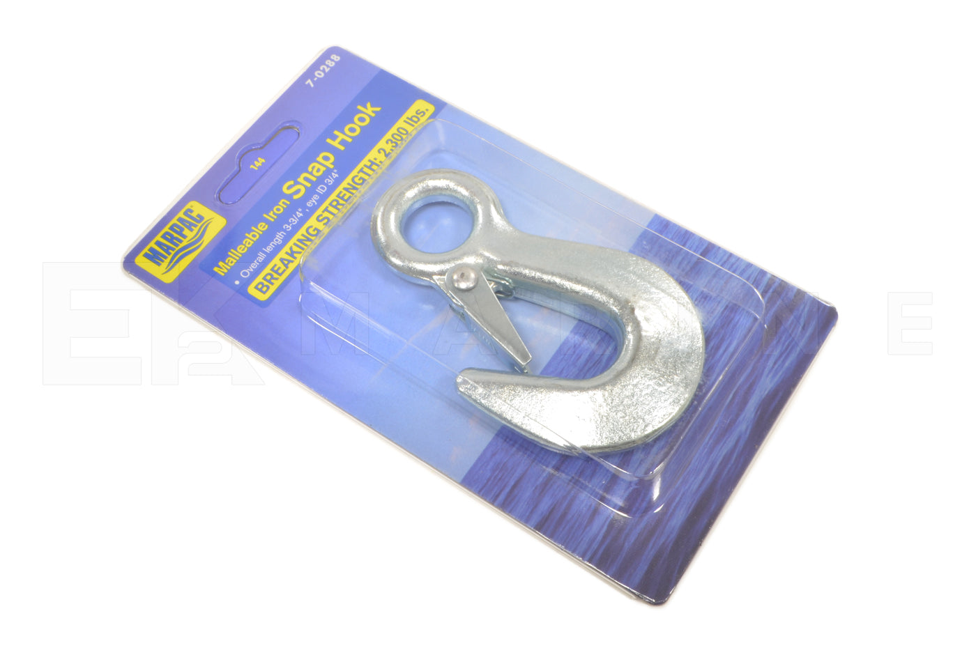 Marpac Snap Hook Malleable Iron 3-3/4 x 3/4 ID (7-0288)