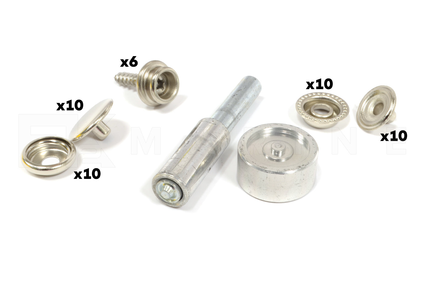 Marpac Canvas Fastener Kit (7-54430)