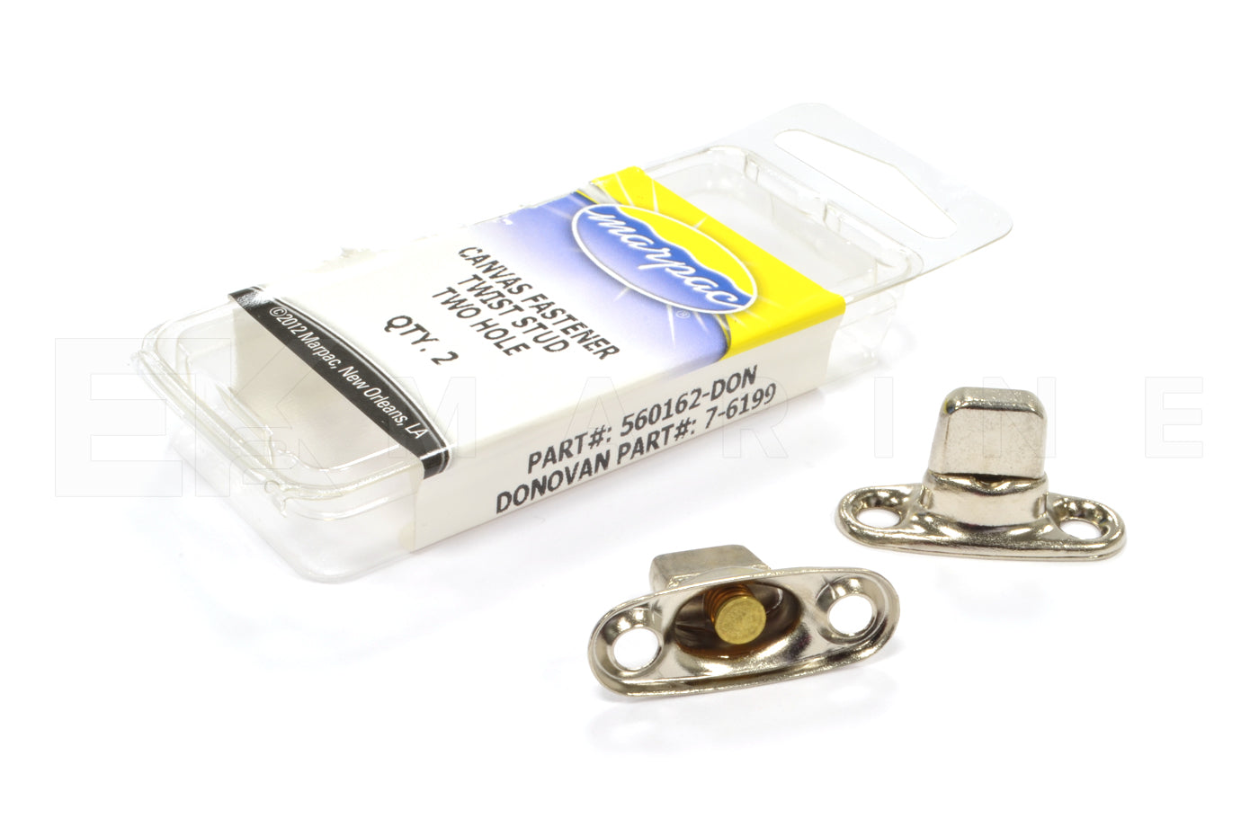 Marpac Twist Stud Two Hole (7-6199)