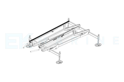 Sunstream Load Guides for Pontoon Underdeck (SA-LG1UD)