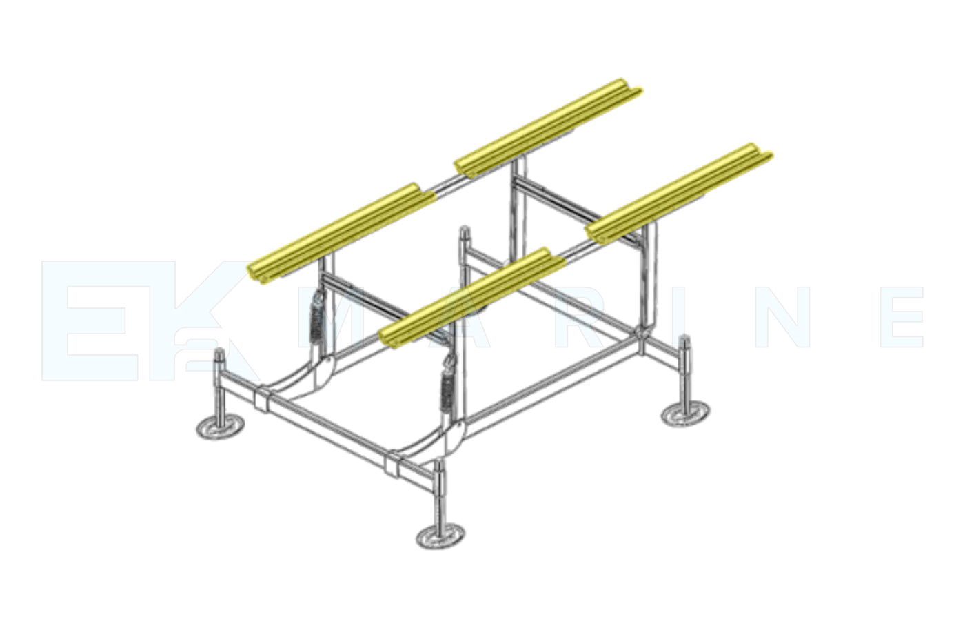 Sunstream Pontoon 2 Bunk Kit for SLX6-SLX10 (SA-PON16B)