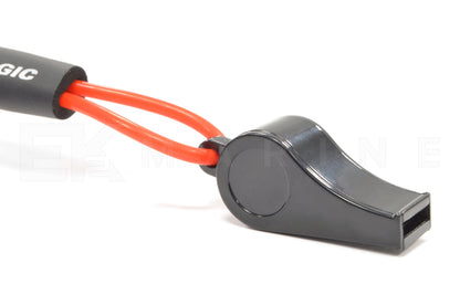 Airhead Safety Whistle with Lanyard Red/Black (W-2)