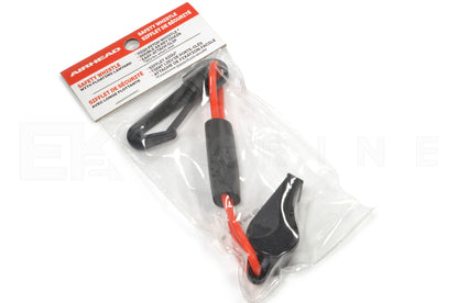 Airhead Safety Whistle with Lanyard Red/Black (W-2)
