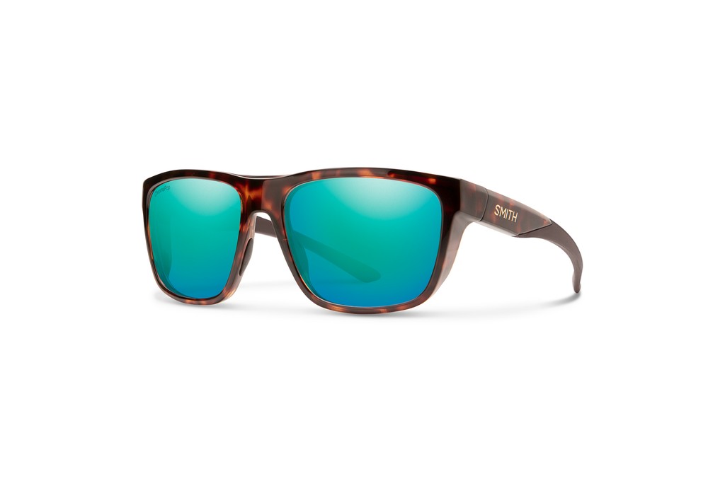 Smith Barra Sunglasses in Tortoise | ChromaPop Polarized Opal Mirror (20126808660QG)