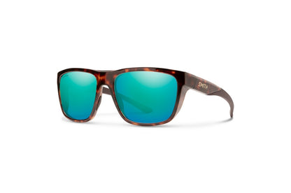 Smith Barra Sunglasses in Tortoise | ChromaPop Polarized Opal Mirror (20126808660QG)