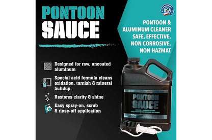Bling Sauce Pontoon Sauce - Aluminum Cleaner & Water Spot Remover (PS0128) - view 2