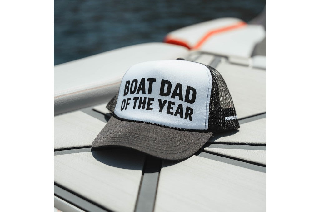 Boat Dad Of The Year Foam Trucker Hat