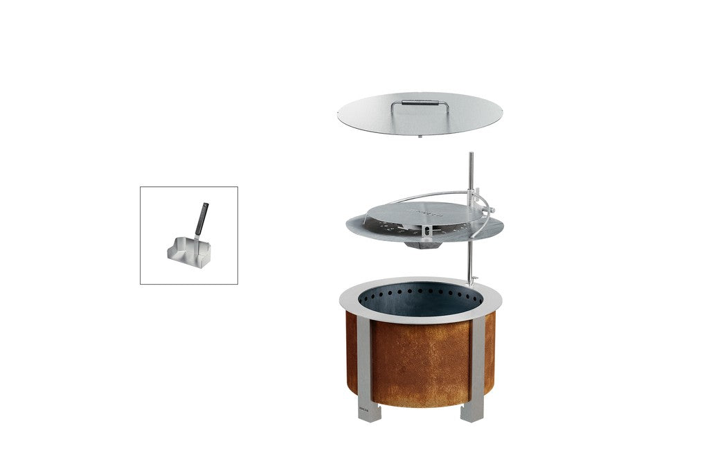 Breeo Backyard Warmth Bundle in Corten (BR-X19P-BYWB)