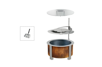Breeo Backyard Warmth Bundle in Corten (BR-X24P-BYWB)