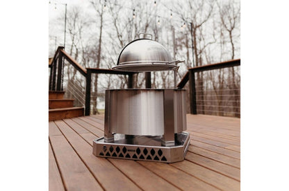 Breeo Grill Dome With Ceramic Pizza Stone - view 14