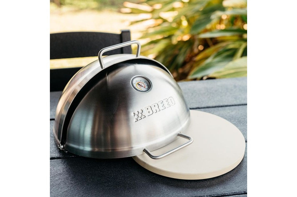 Breeo Grill Dome With Ceramic Pizza Stone - view 3