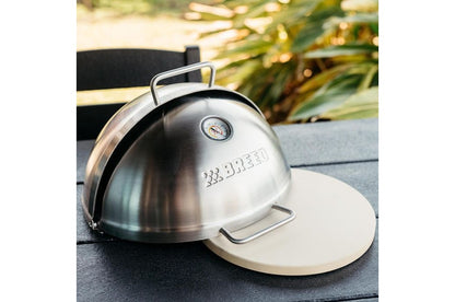 Breeo Grill Dome With Ceramic Pizza Stone - view 3
