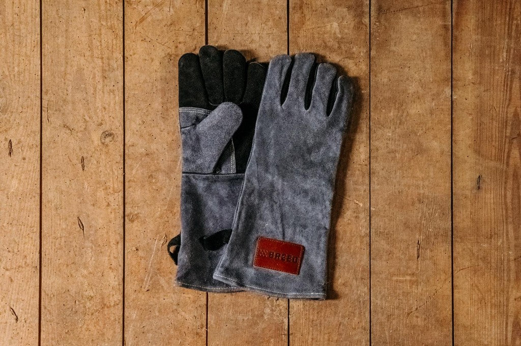 Breeo Leather Fire Gloves (BR-GROS-GYFI) - view 8