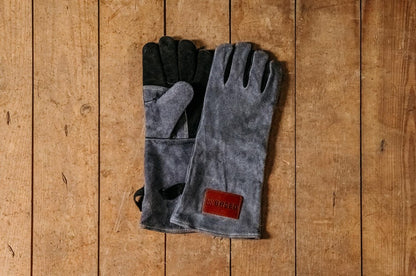 Breeo Leather Fire Gloves (BR-GROS-GYFI) - view 8