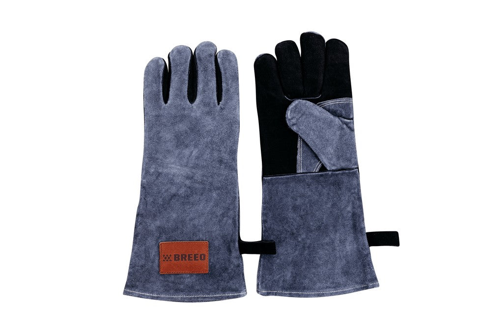 Breeo Leather Fire Gloves (BR-GROS-GYFI)