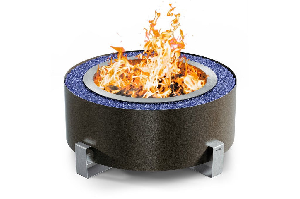 Breeo Luxeve Smokeless Fire Pit in Bronze Vein (BR-LE24-BNDA)