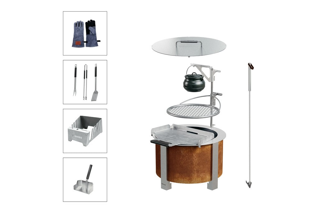 Breeo Smokeless Fire Pit Firemaster Bundle (BR-X19P-MASTER)