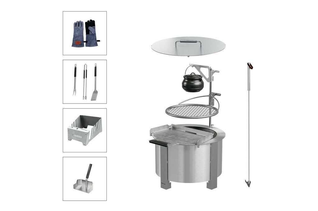 Breeo Smokeless Fire Pit Firemaster Bundle (BR-X19S-MASTER)