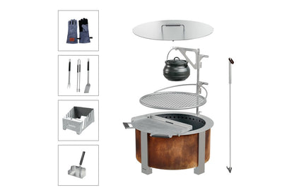 Breeo Smokeless Fire Pit Firemaster Bundle (BR-X24P-MASTER)