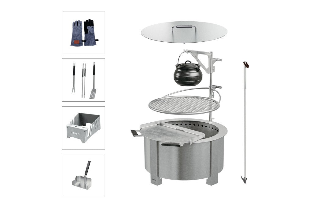 Breeo Smokeless Fire Pit Firemaster Bundle (BR-X24S-MASTER)