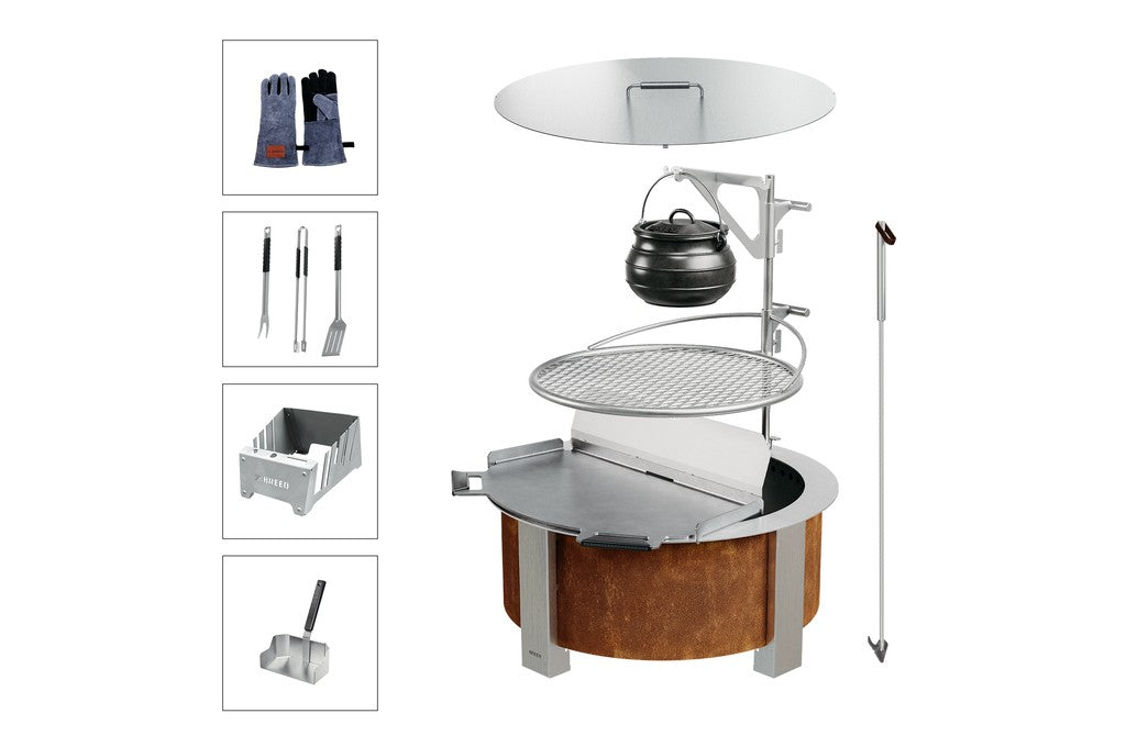 Breeo Smokeless Fire Pit Firemaster Bundle (BR-X30P-MASTER)