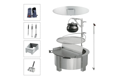Breeo Smokeless Fire Pit Firemaster Bundle (BR-X30S-MASTER)