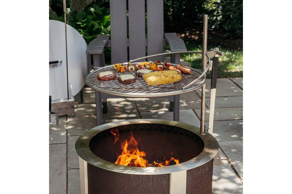 Breeo Smokeless Fire Pit Grilling Bundle X19 Corten - view 11