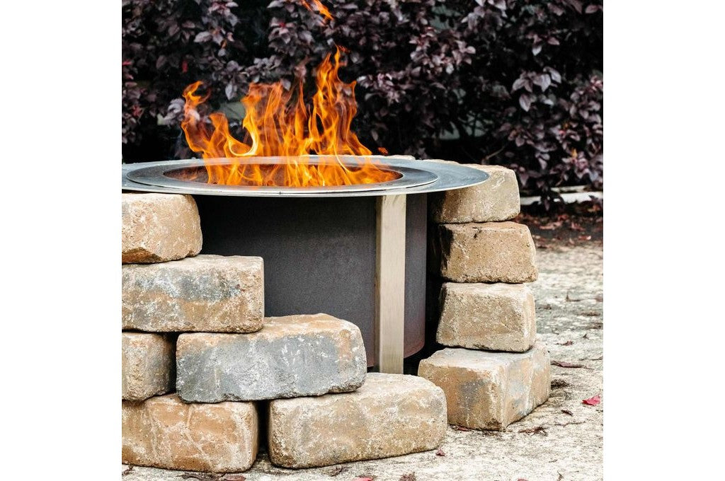 Breeo Smokeless Fire Pit Insert Bundle X19 Corten - view 3