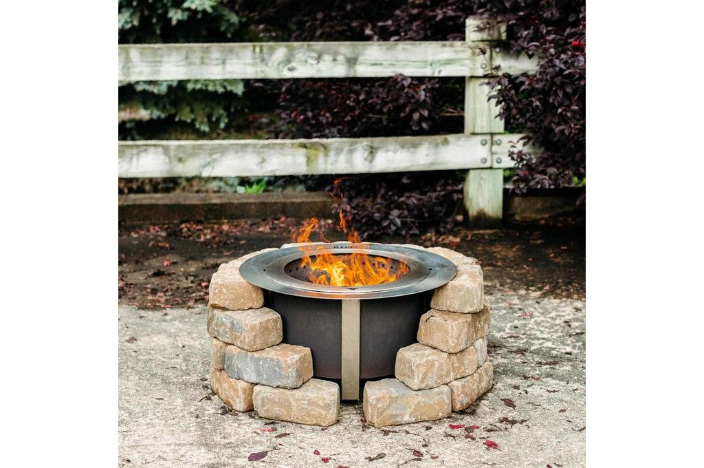 Breeo Smokeless Fire Pit Insert Bundle X19 Corten - view 4