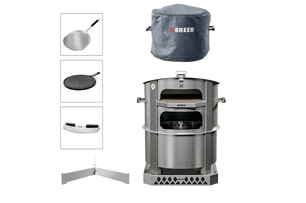 Breeo Smokeless Fire Pit Pizza Oven Bundle (BR-PI-OV-PB)