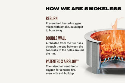 Breeo X Series 30 Smokeless Fire Pit