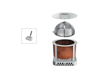 Breeo X19 Deck Bundle In Corten in Corten (BR-X19P-DB)