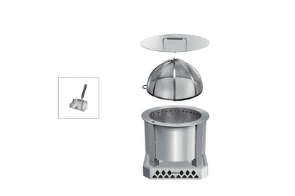 Breeo X19 Deck Bundle In Corten in Stainless (BR-X19S-DB)