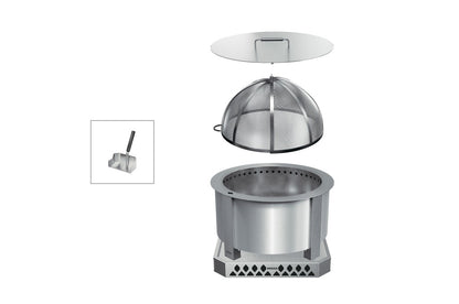 Breeo X19 Deck Bundle In Corten in Stainless (BR-X24S-DB)