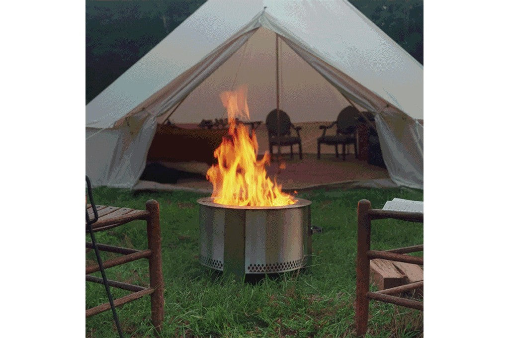 Breeo Y Series Portable Smokeless Fire Pit (BR-YS-SS) - view 2