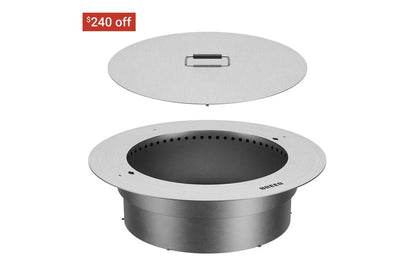 Breeo Zentro Stainless Steel Smokeless Fire Pit Insert - view 7