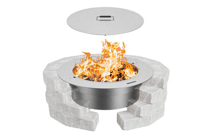Breeo Zentro Stainless Steel Smokeless Fire Pit Insert (ZO-30SLFP-SS)