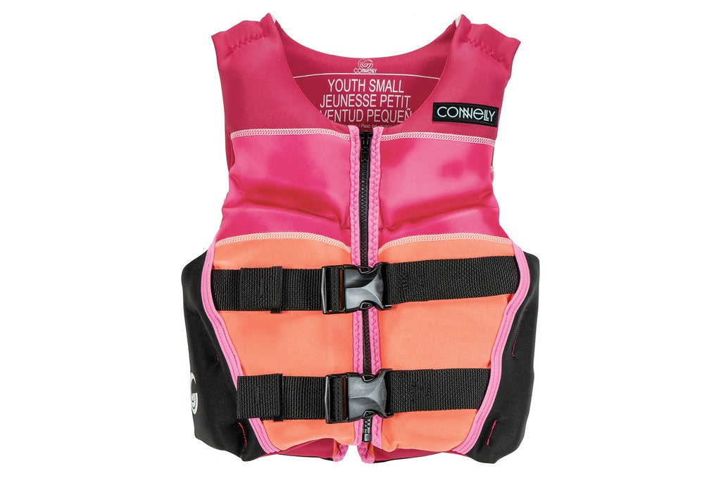 Connelly Youth Classic Neo Vest in Pink Black (67232413)