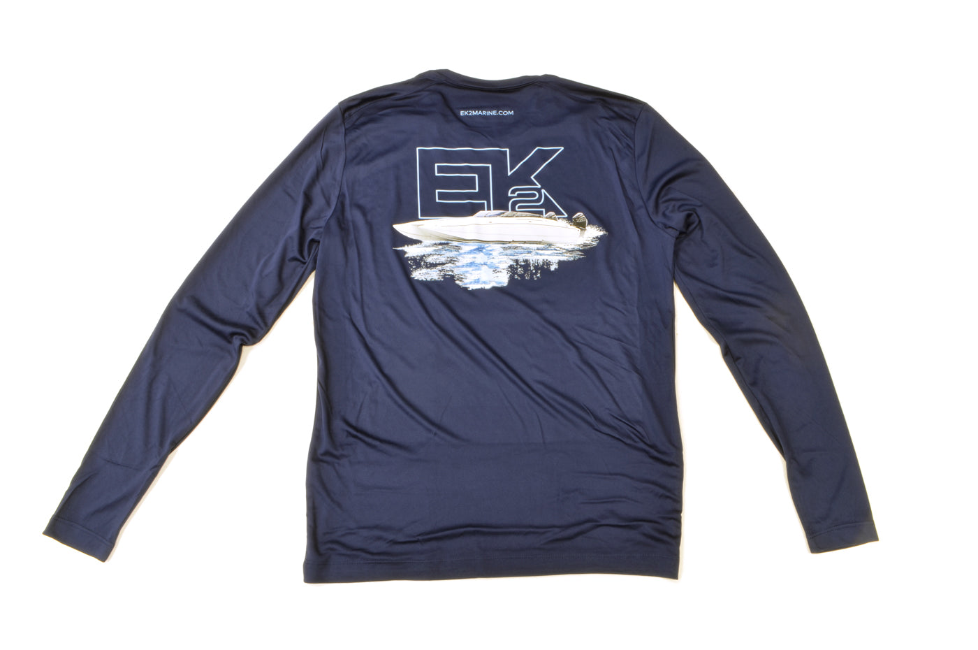 EK2 Marine Mens Long Sleeve Performance Tee