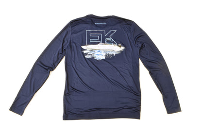 EK2 Marine Mens Long Sleeve Performance Tee