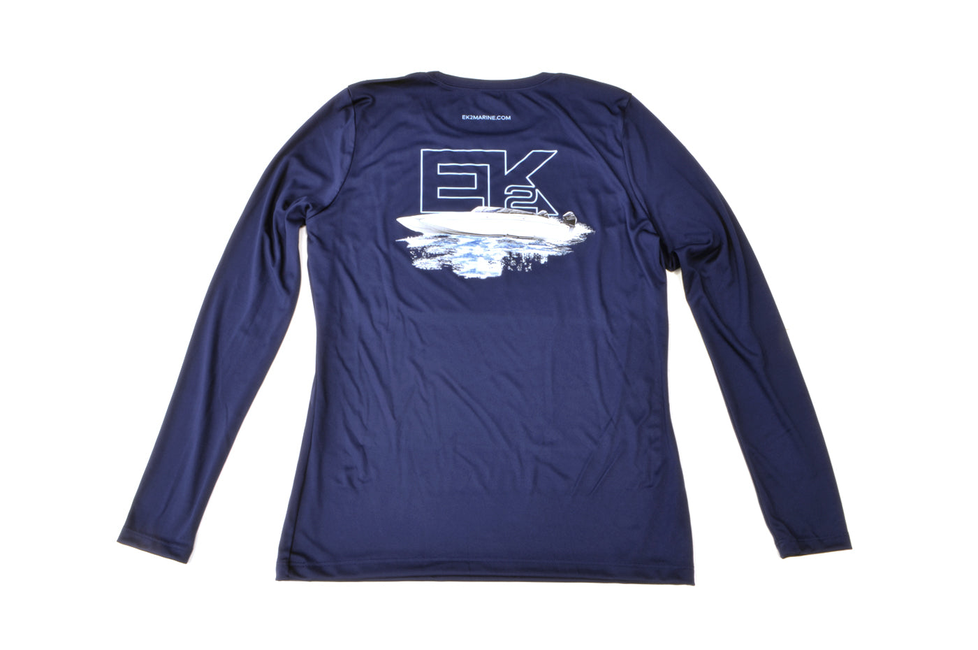 EK2 Marine Womens Long Sleeve Performance Tee