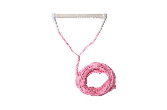 Follow Handle and Mainline 50-65' Basics Package (Pink/Grey)