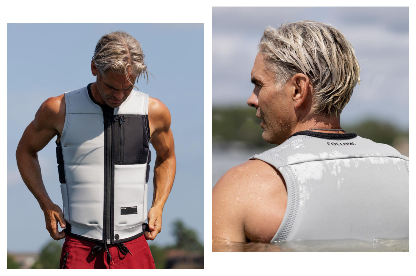 Follow Impact Vest 2026 Men's Affix Silver